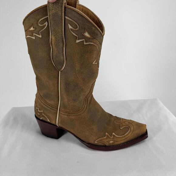 Old Gringo Shoes - Old Gringo boots womens 6 brown leather embroidered western cowgirl festival